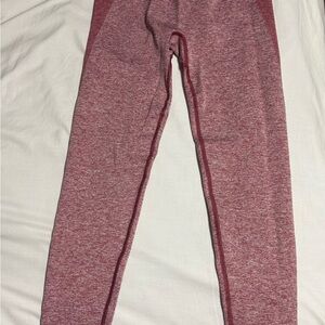 Gymshark Pink Leggings Full-Length Tapered Design